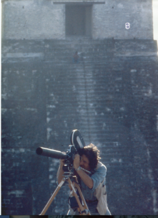 Krov filming in Tikal Guatemala